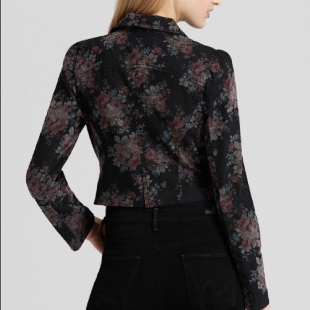 Free People crop blazer